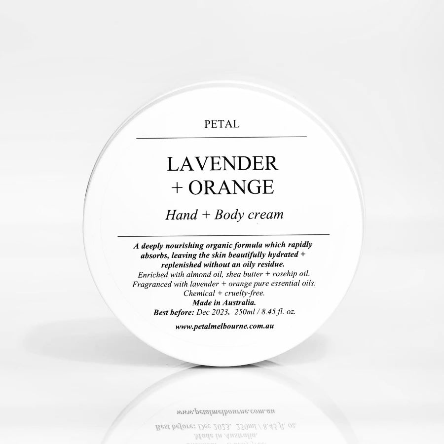 Hand + Body Cream - Lavender + Orange