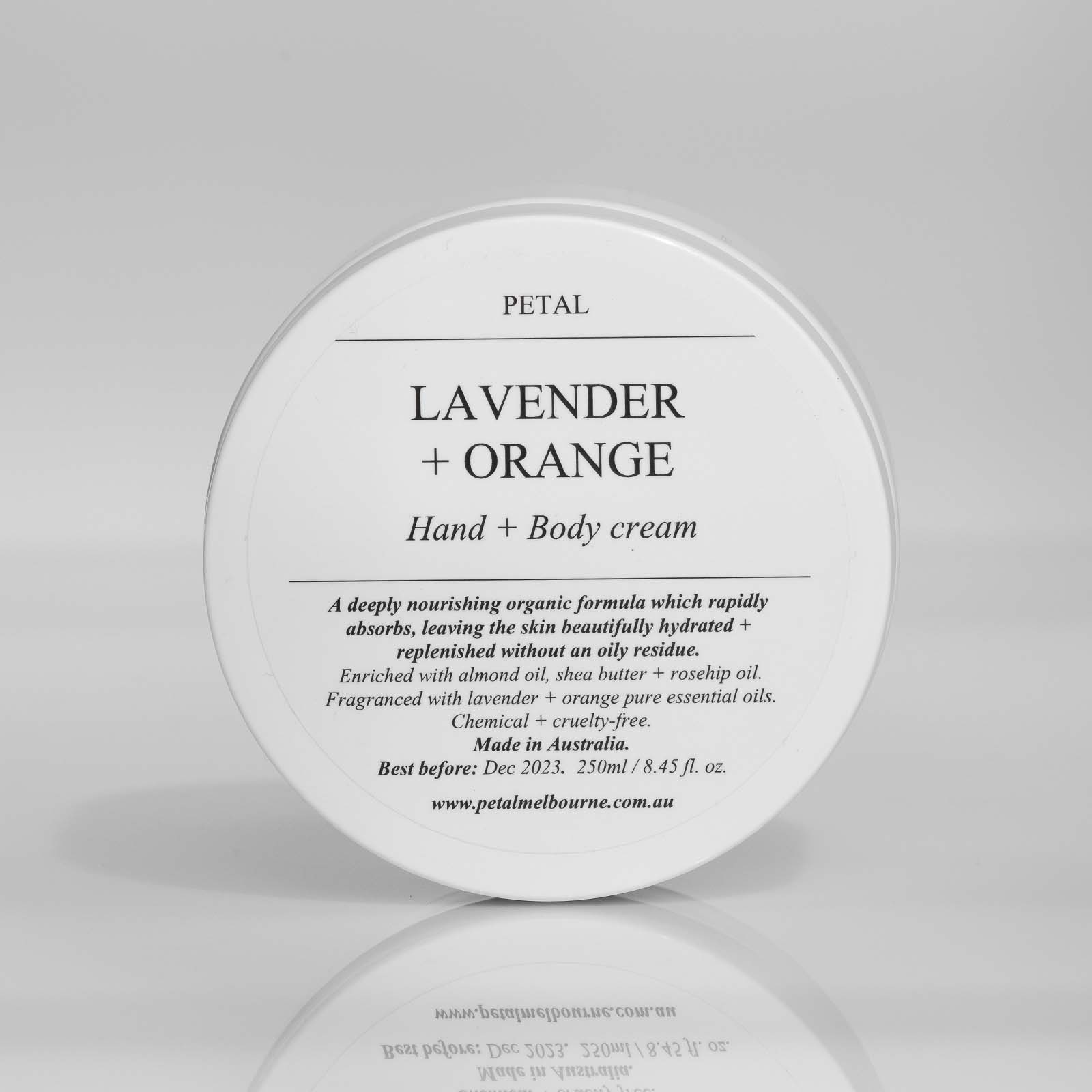 Hand + Body Cream - Lavender + Orange