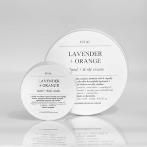 Hand + Body Cream - Lavender + Orange