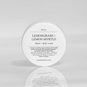 Hand + Body Cream - Lemongrass + Lemon Myrtle