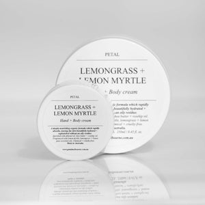 Hand + Body Cream - Lemongrass + Lemon Myrtle