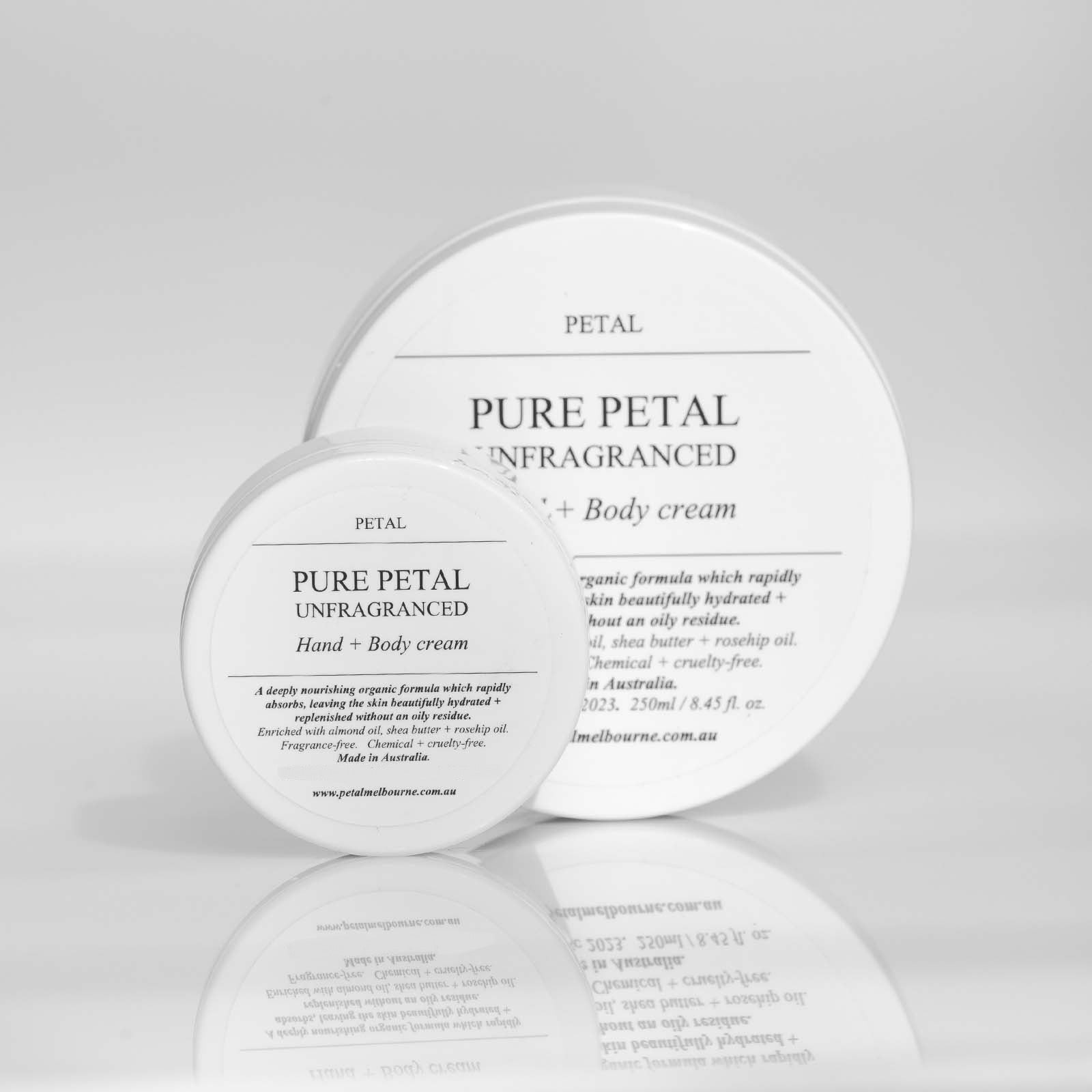 Hand + Body Cream - Pure (Unfragranced)